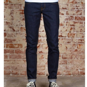 Brave Star Selvage The Skeleton Skinny‎ Button Fly Denim Jeans Sz. 31